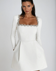 Mini Cocktail Dress With Elegance
