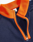 Kairo Men's Quarter Zip Pullover | Colour Block, Relaxed Fit 3