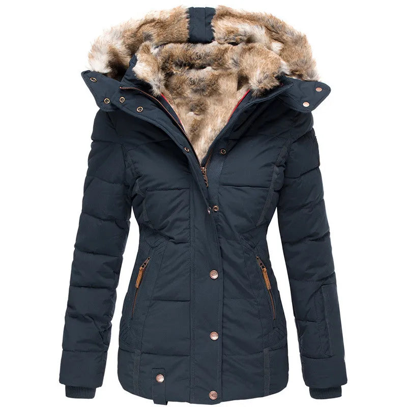 Cozy Fur-Lined Winter Jacket