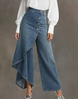 Margaret Wide-Leg Pants | High Waisted, Lightweight Denim 1