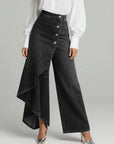 Margaret Wide-Leg Pants | High Waisted, Lightweight Denim 3