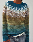 Cozy Icelandic Style Sweater for Cold Weather