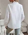 Stylish Polo Blouse with Soft Finish