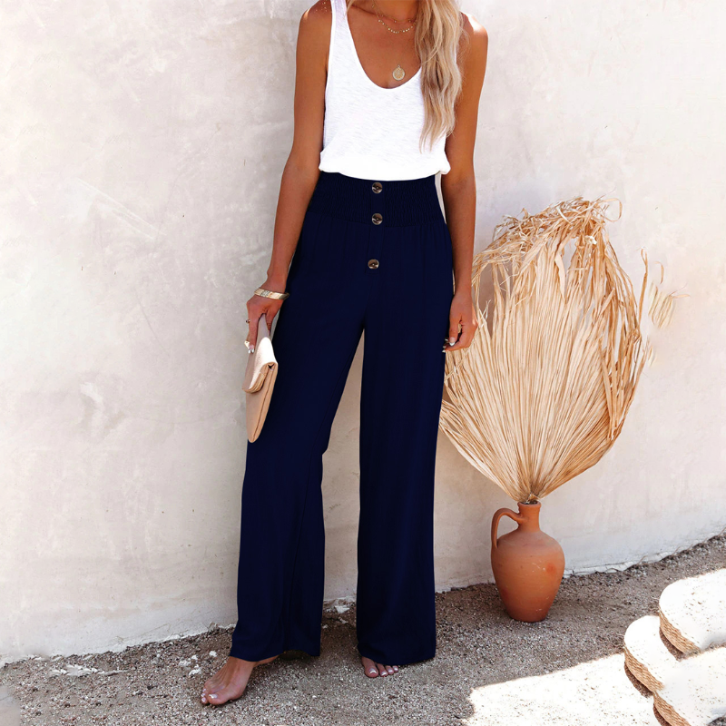 Stylish High Waist Trousers