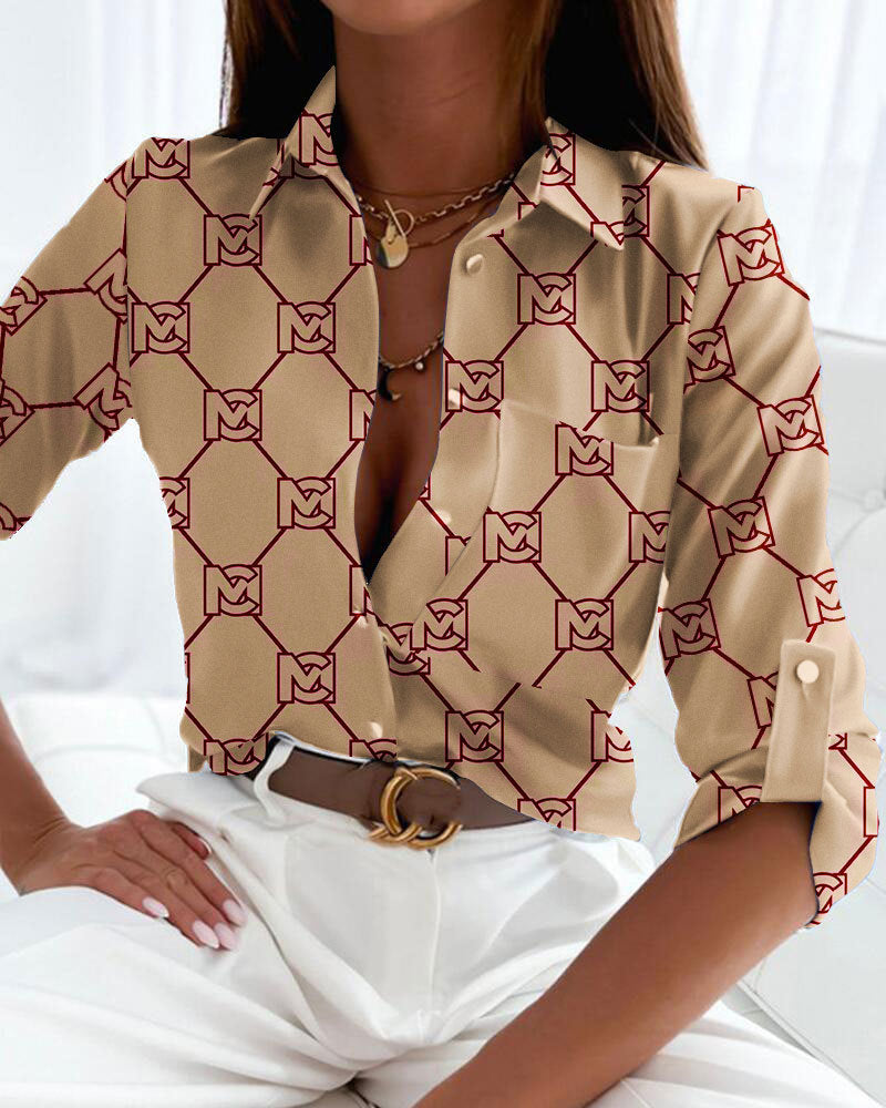 Women’s Fashion Printed Shirt