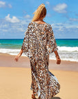Soft Drape Dress with Subtle Shell Texture