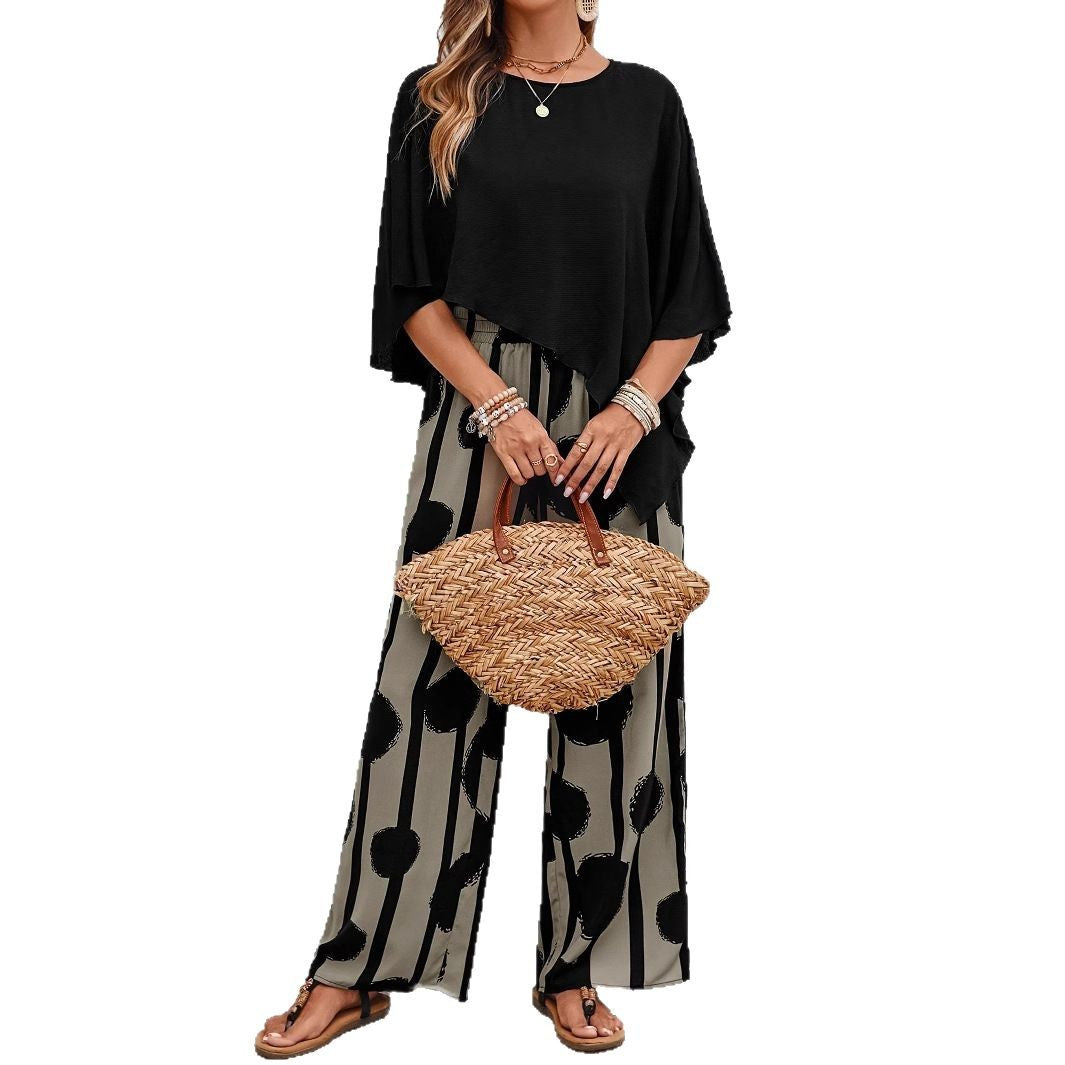 Lightweight Long Pants Set For Summer