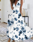 Boho Style Sleeveless Long Dress