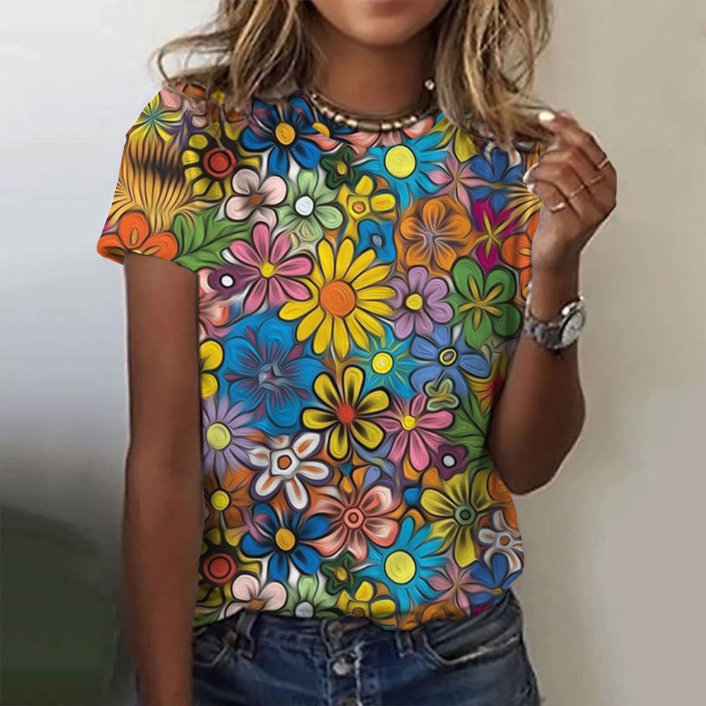 Petal Ease Casual Top