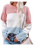 Women's Lantern Sleeve Pullover Sweater