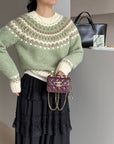 Heavyweight Knit Winter Sweater