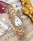 Elegant Snake-Head Bracelet Watch