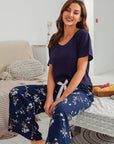 Summer Cotton Crepe Loungewear Set