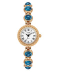 Gedi Rainbow Cat’s Eye Bracelet Watch
