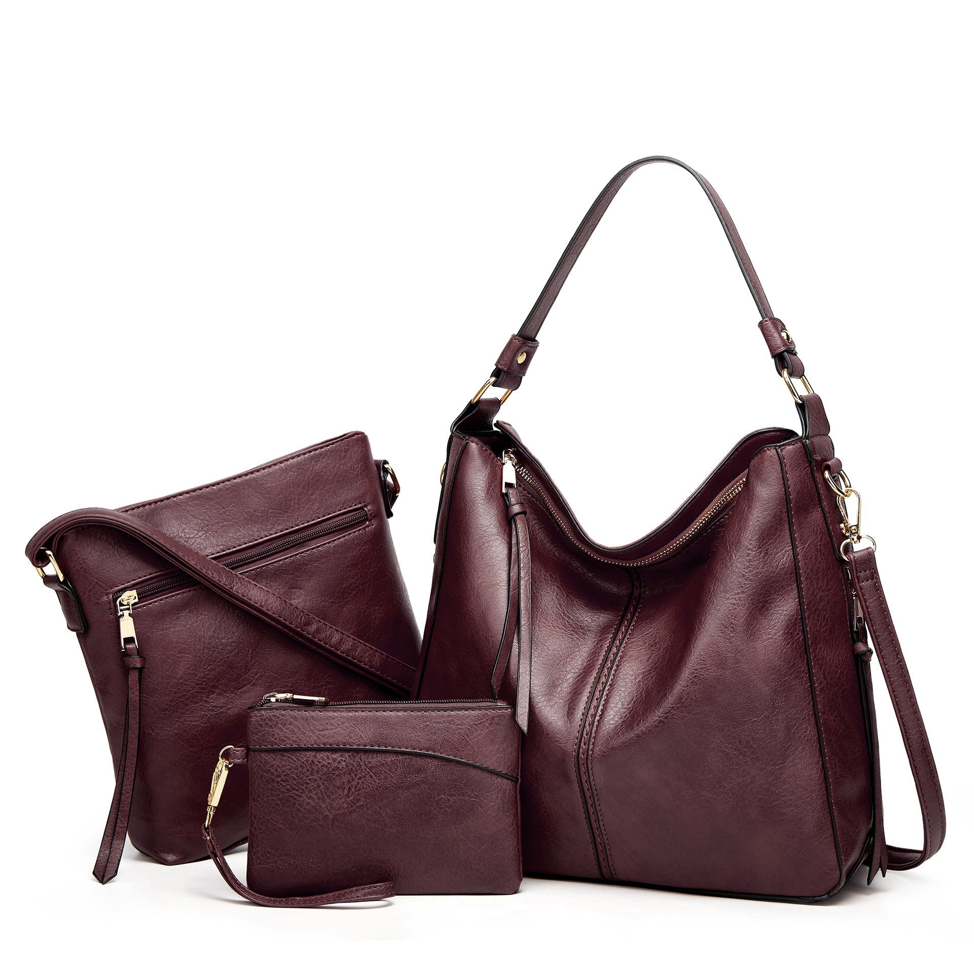 Versatile Shoulder Bag with Clean Lines