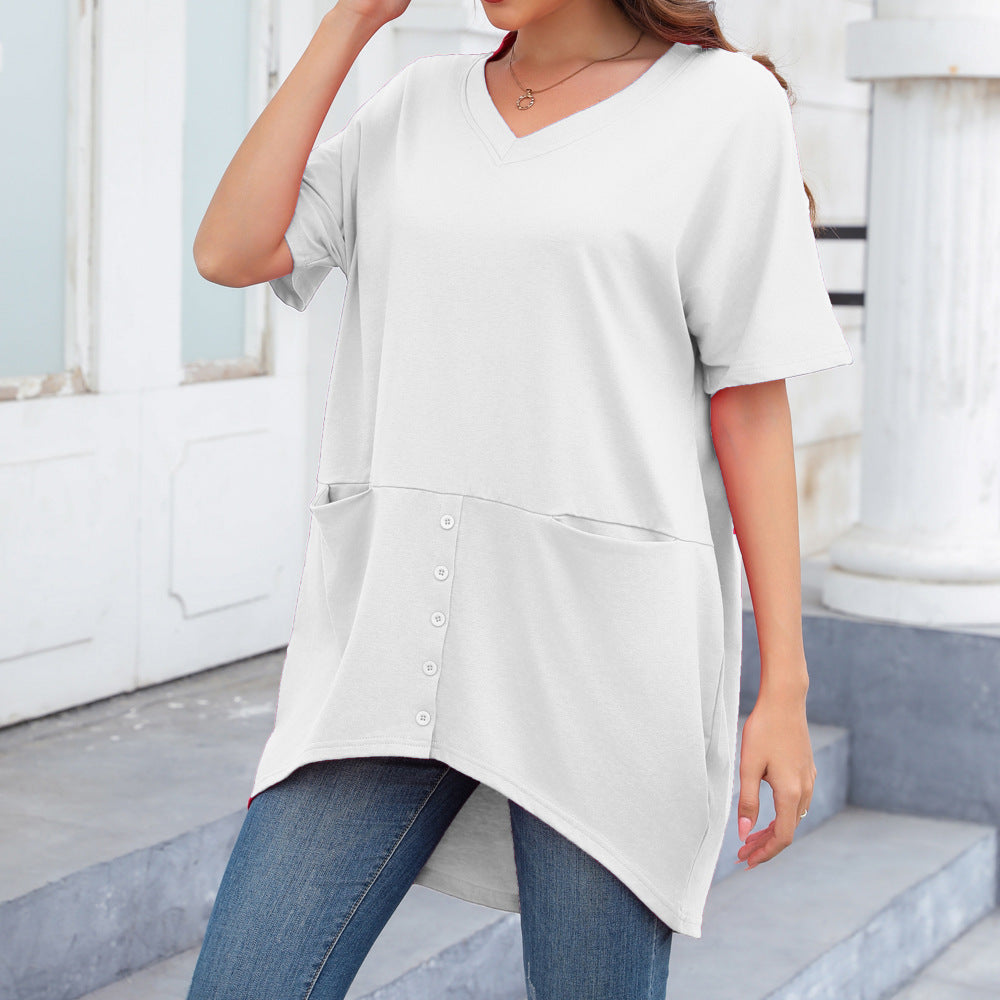 Casual Short Sleeved Top