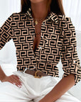 Women’s Fashion Printed Shirt