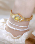 Chic Wheat Pattern Ladies Watch