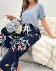 Summer Cotton Crepe Loungewear Set