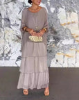 Fashion Batwing Long Dress