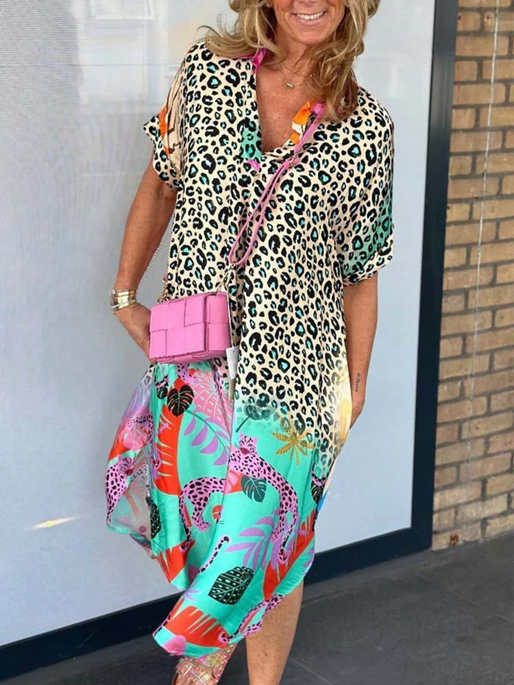 Lightweight Vibe Printed Dress