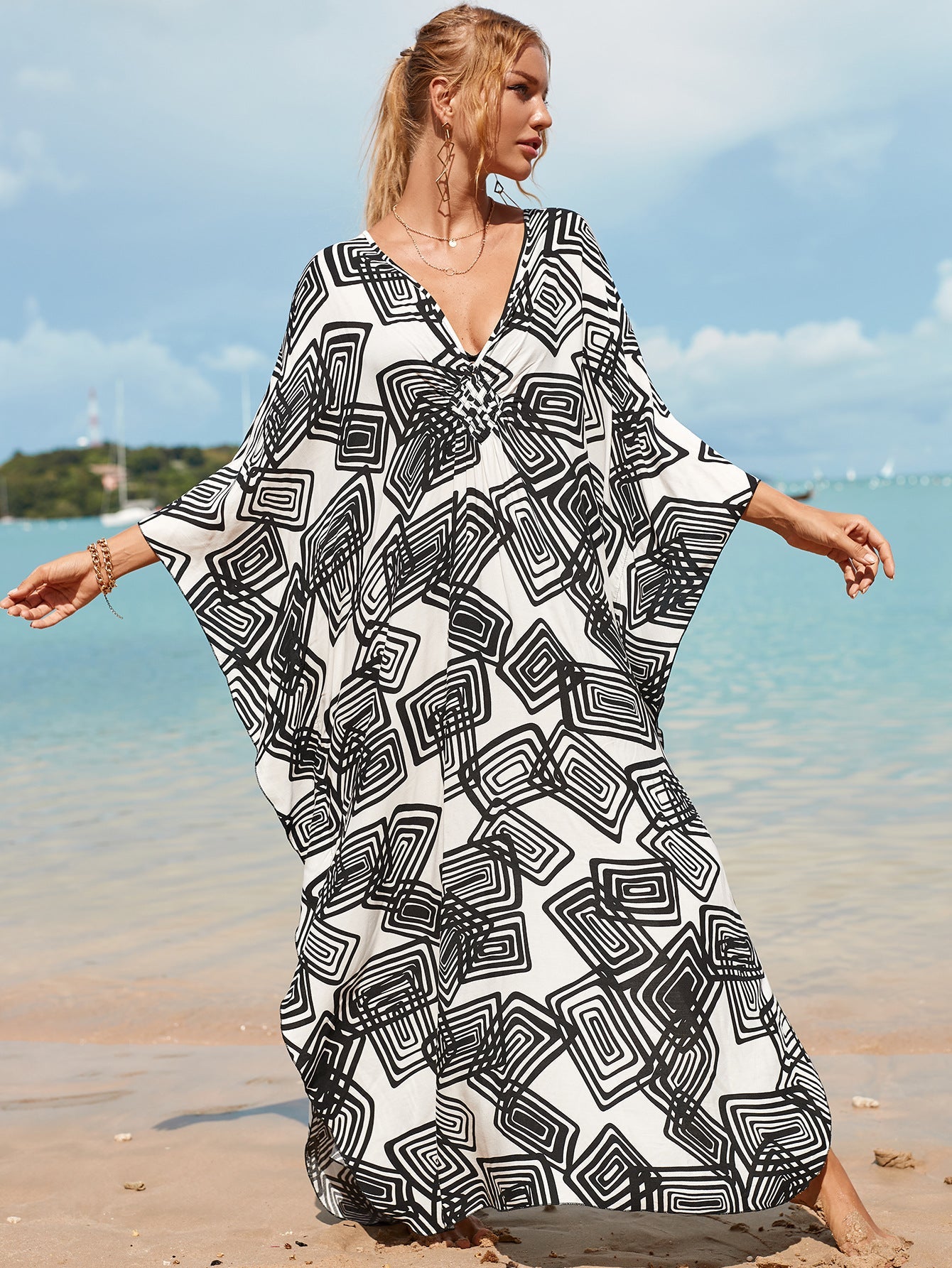 Morning Rise Linen Dress with Soft Flow