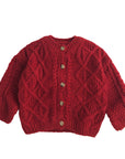 Cozy Knit Sweater Cardigan with Relaxed Fit