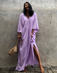Relaxed Fit Vacation Midi Dress