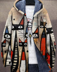Cool Cat Print Jacket for Men VIP