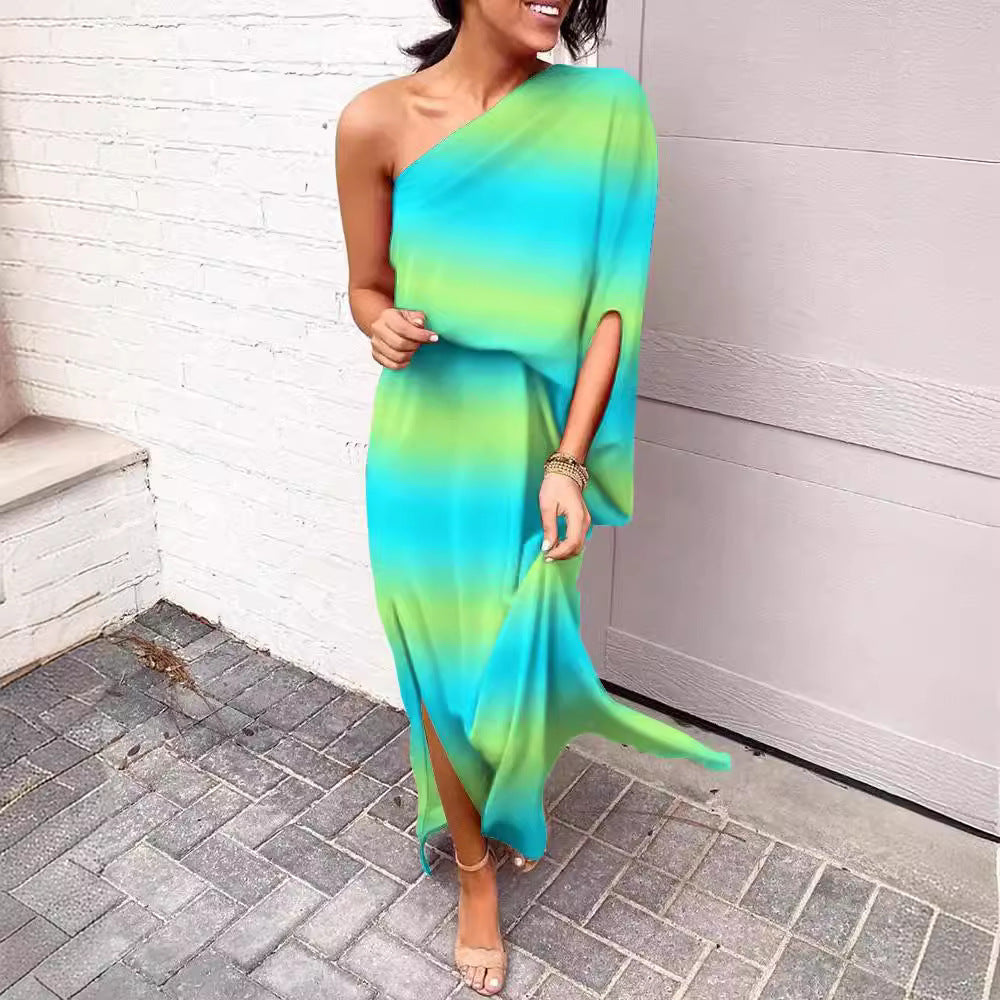 Single Sleeve Bodycon Dress
