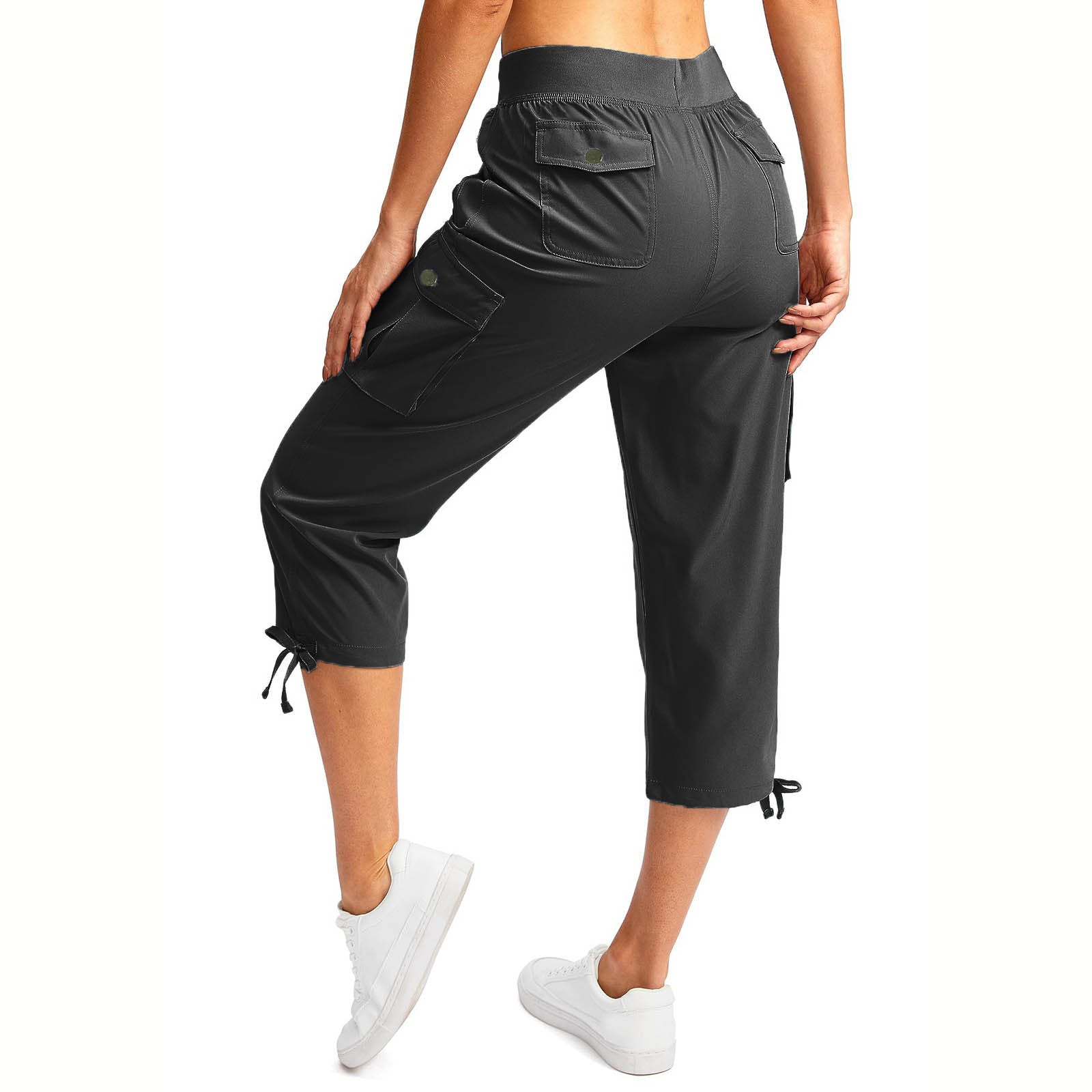 Athletic Loose Fit Drawstring Hiking Pants