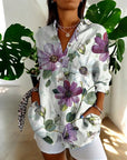 Flowy Blouse in Vintage Style
