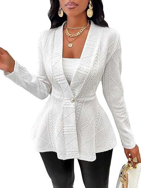 Cross-Border Long Coat with Buttons