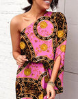 Single Sleeve Bodycon Dress