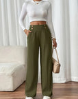 Elegant High Waist Trousers