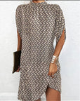 Round Neck Casual Dress