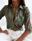 Women’s Fashion Printed Shirt