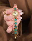 Gedi Rainbow Cat’s Eye Bracelet Watch