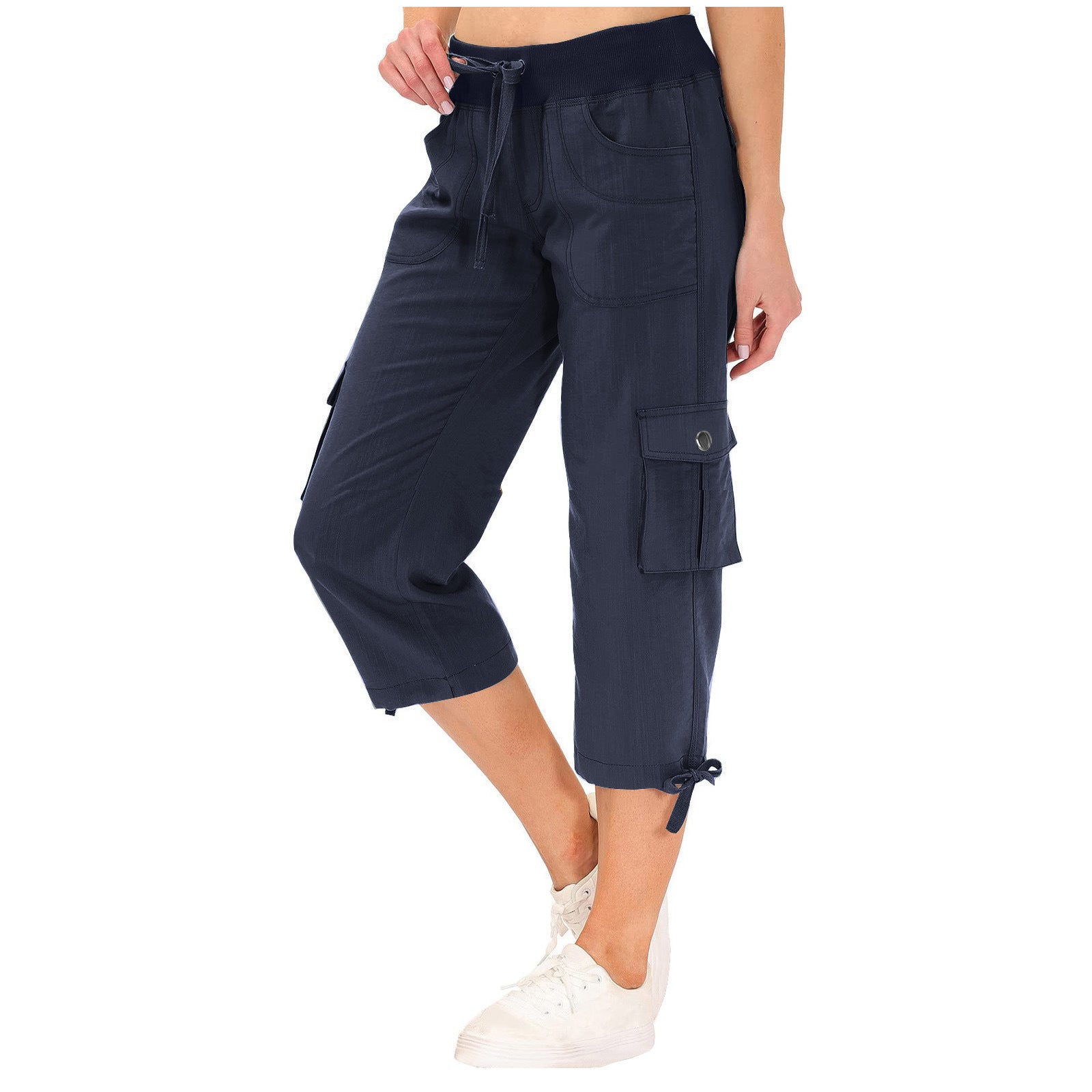 Athletic Loose Fit Drawstring Hiking Pants