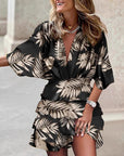 Chic Tunic Dress with Classic V-Neckline