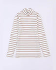Women's Striped Knit Pullover Sweater