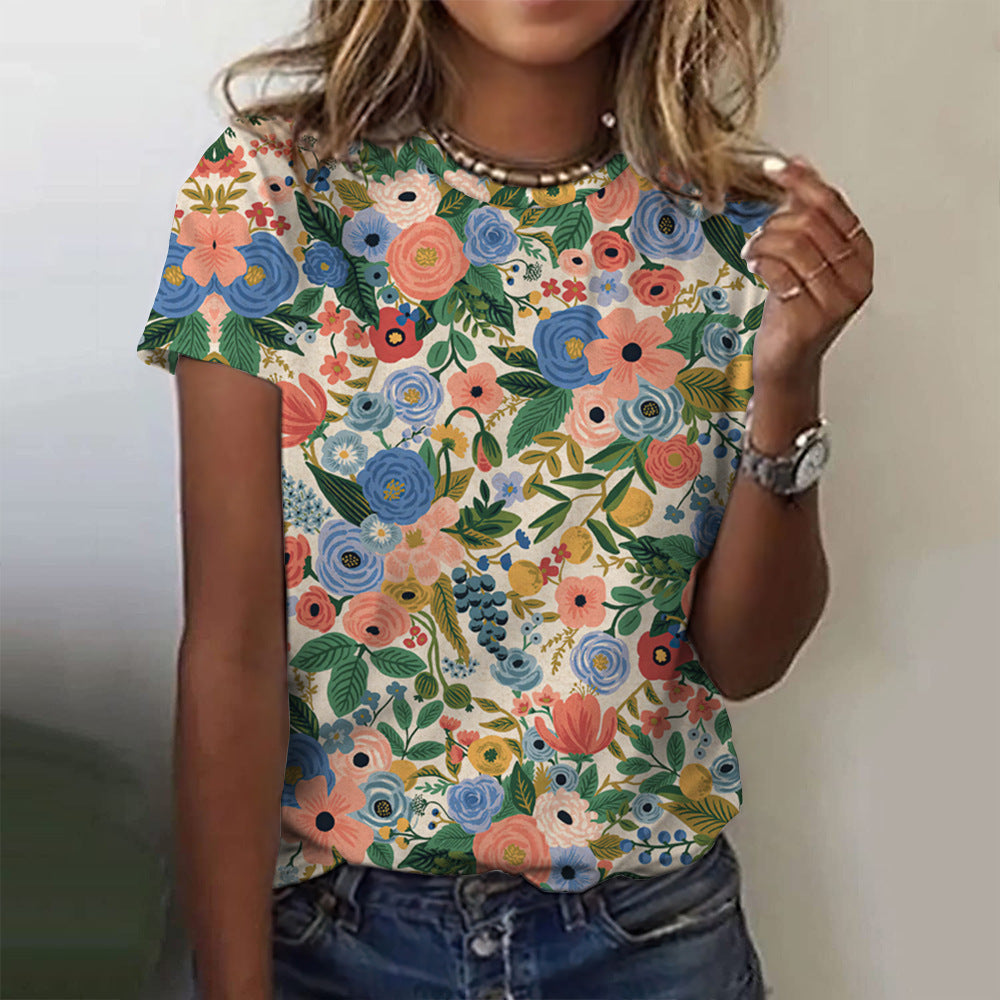 Pop of Petals Casual Top