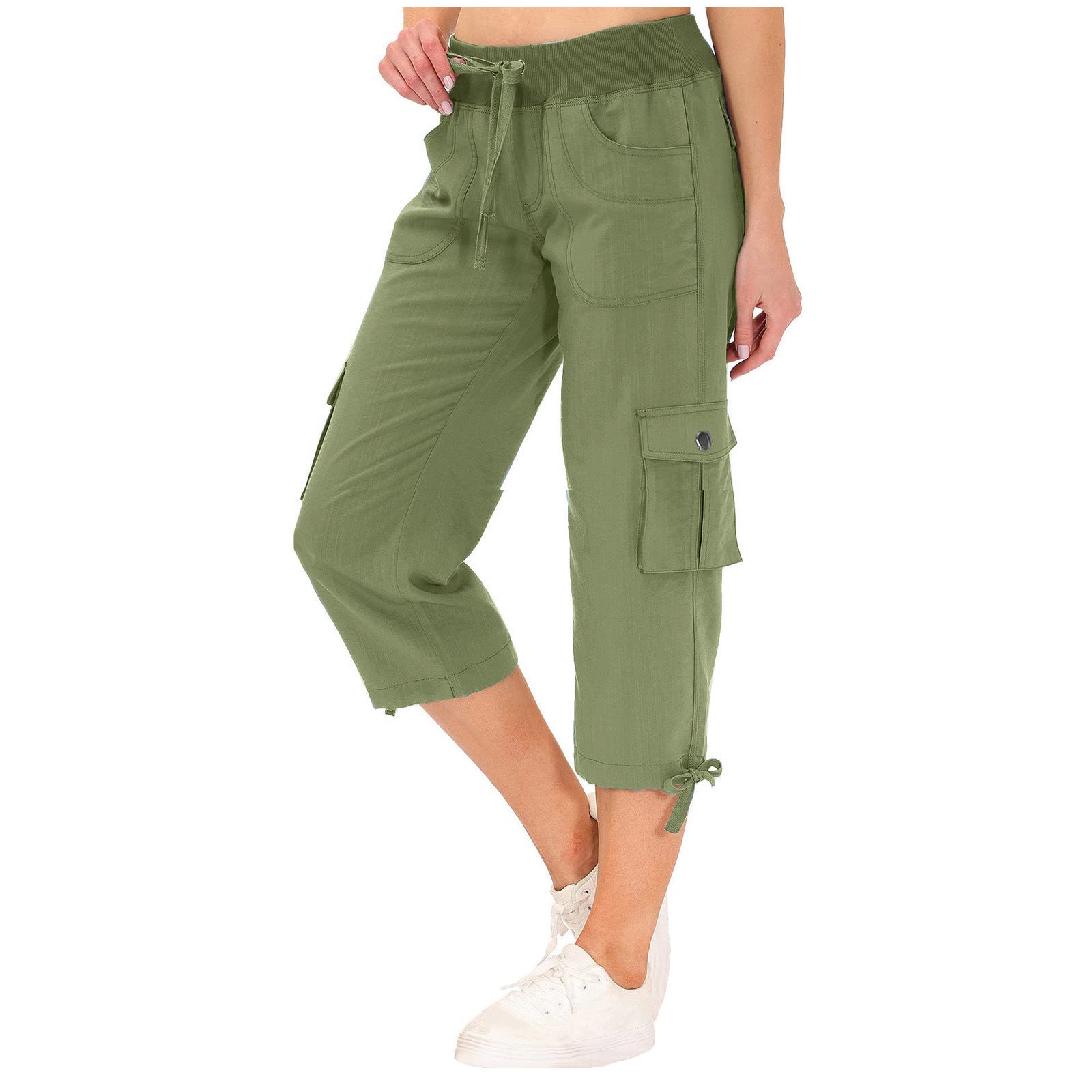 Athletic Loose Fit Drawstring Hiking Pants