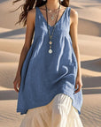 Comfy Drape Relaxed Style Dress