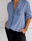 Glam Top with a Sophisticated Edge