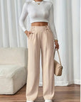 Elegant High Waist Trousers