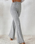 Stretch Flare Knit Trouser