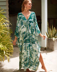 Soft Sands Maxi Dress with Natural Flow