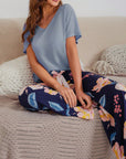 Summer Cotton Crepe Loungewear Set