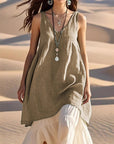 Comfy Drape Relaxed Style Dress